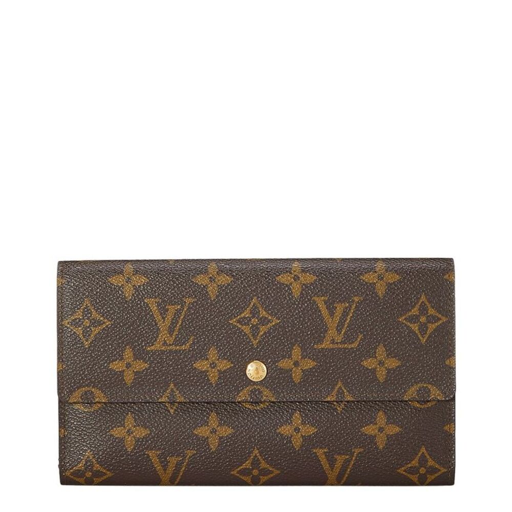 Louis Vuitton Brown Monogram Coated Canvas Porte Tresor International
